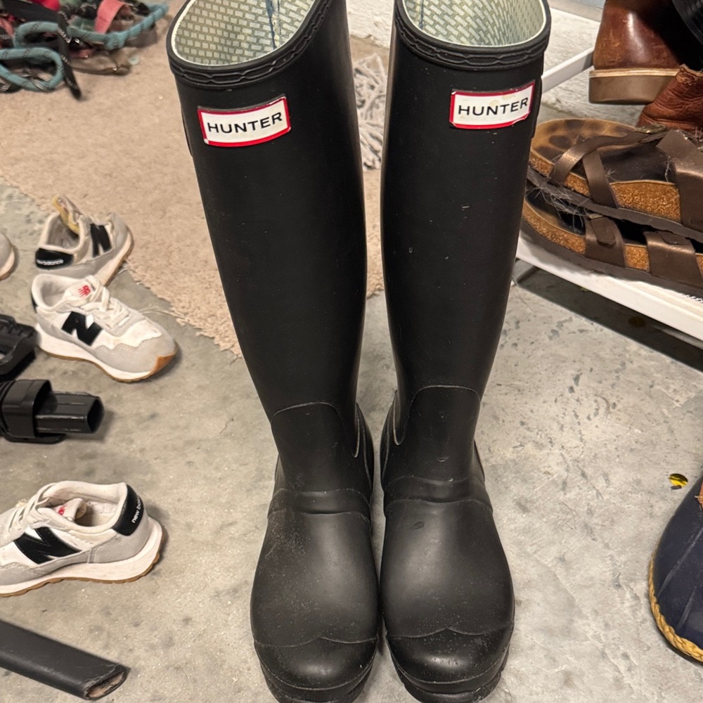 Hunter Classic Black Waterproof Boots